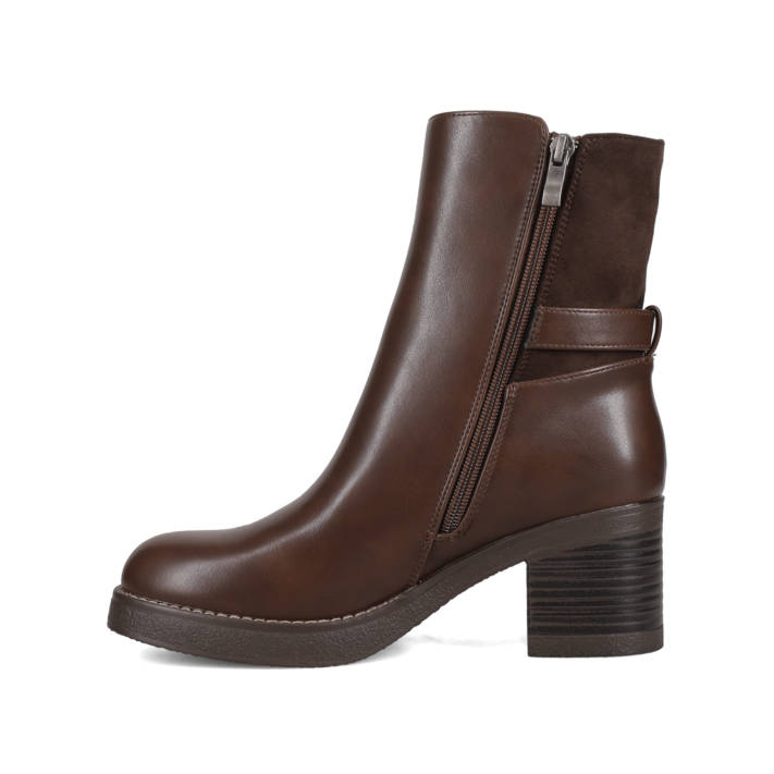 Brown bootie