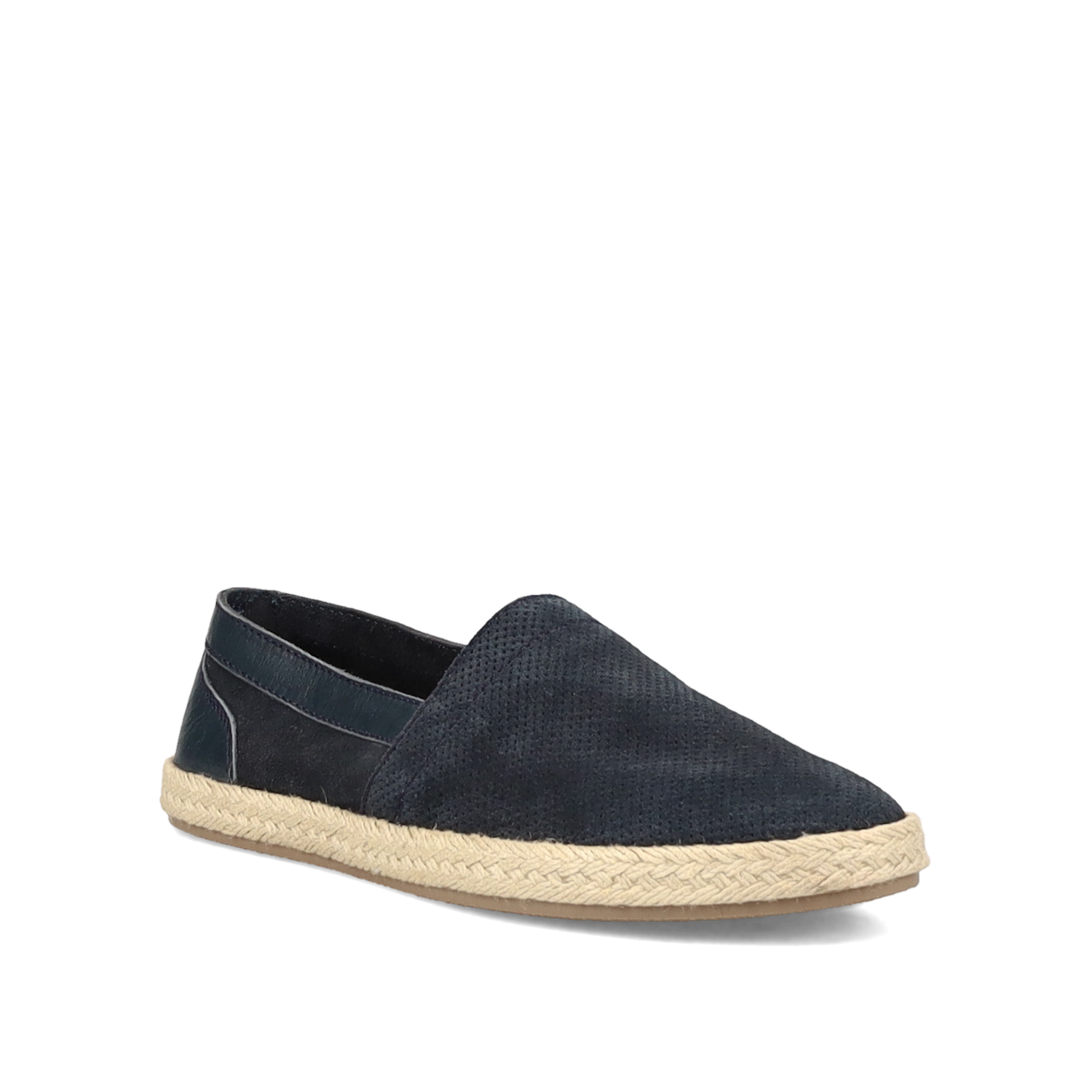 Ανδρική μπλε δερμάτινη εσπαντρίγια φωτογραφία