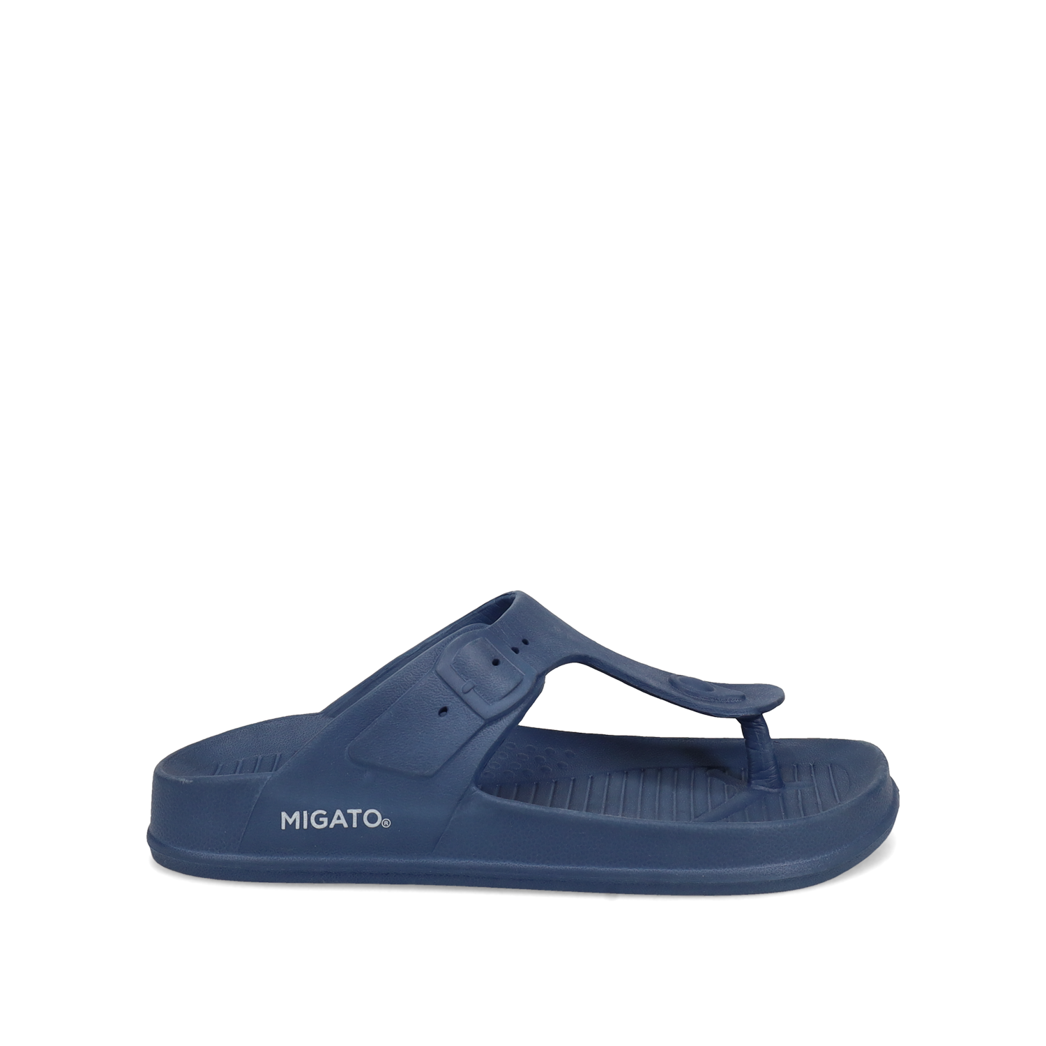 MIGATO Σκούρα μπλε ανδρική σαγιονάρα footbed