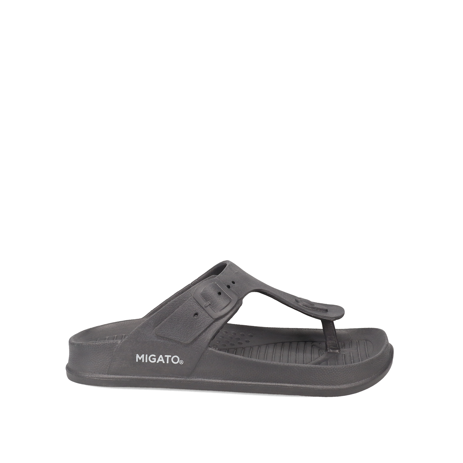 MIGATO Γκρι ανδρική σαγιονάρα footbed