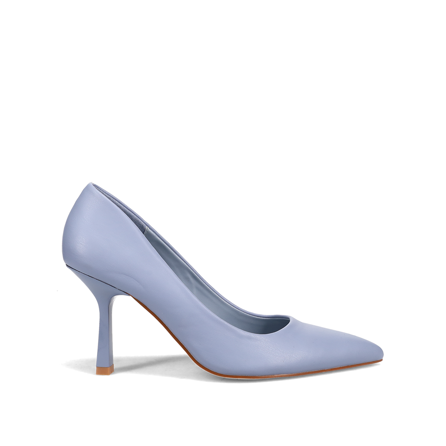 Γαλάζια μυτερή γόβα