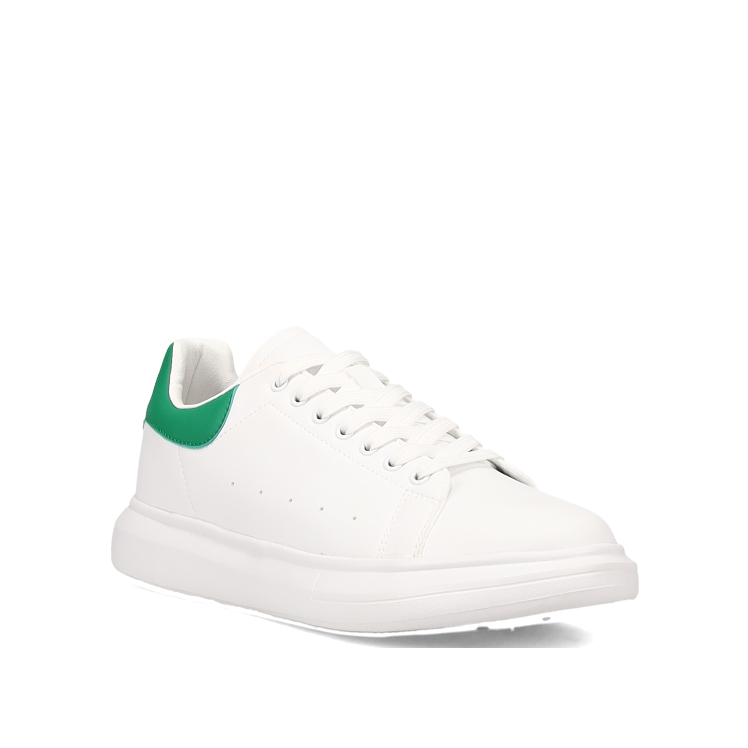 Ανδρικό λευκό sneaker φωτογραφία