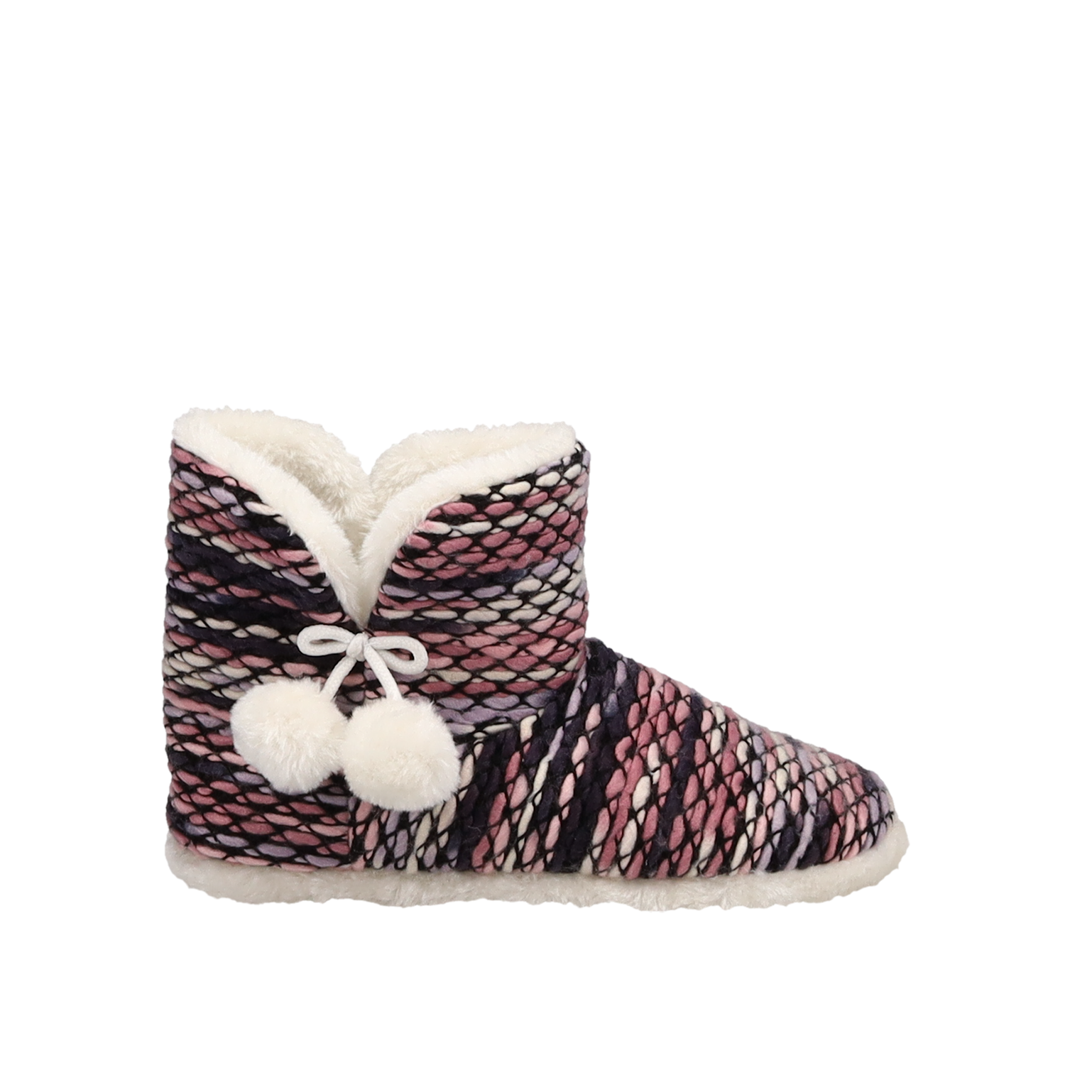 Πολύχρωμη παντόφλα μποτάκι