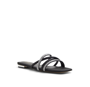 Black flat sandal NEDA