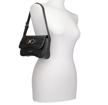 Black shoulder bag