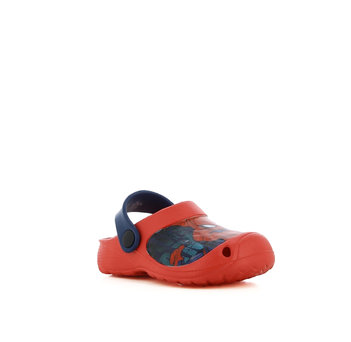 Kids red clog sandal SPIDERMAN