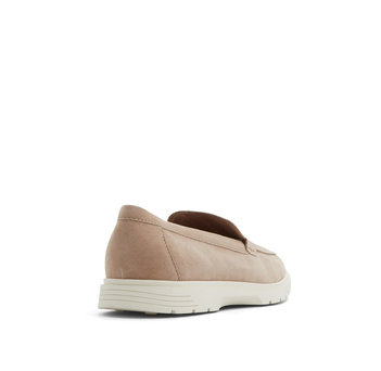 Taupe ανδρικό δερμάτινο loafer SEATIDE