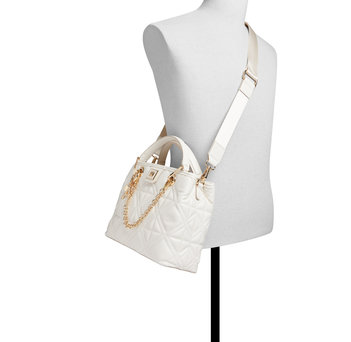White handbag TAFARN