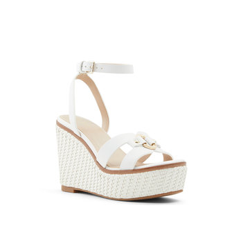 White wedge sandal ONAN