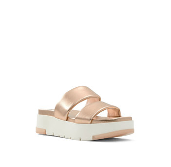 Rose gold flatform sandal CIREA