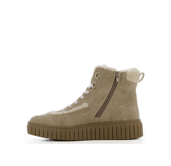 Beige bootie