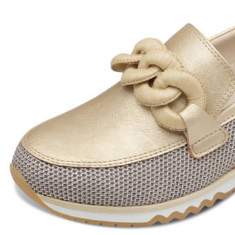 Gold loafer