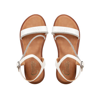 White sandal