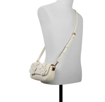 White shoulder bag DAISYBOUQUET