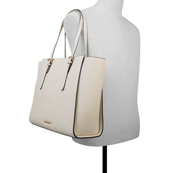Ecru shoulder bag BANAMAERELL