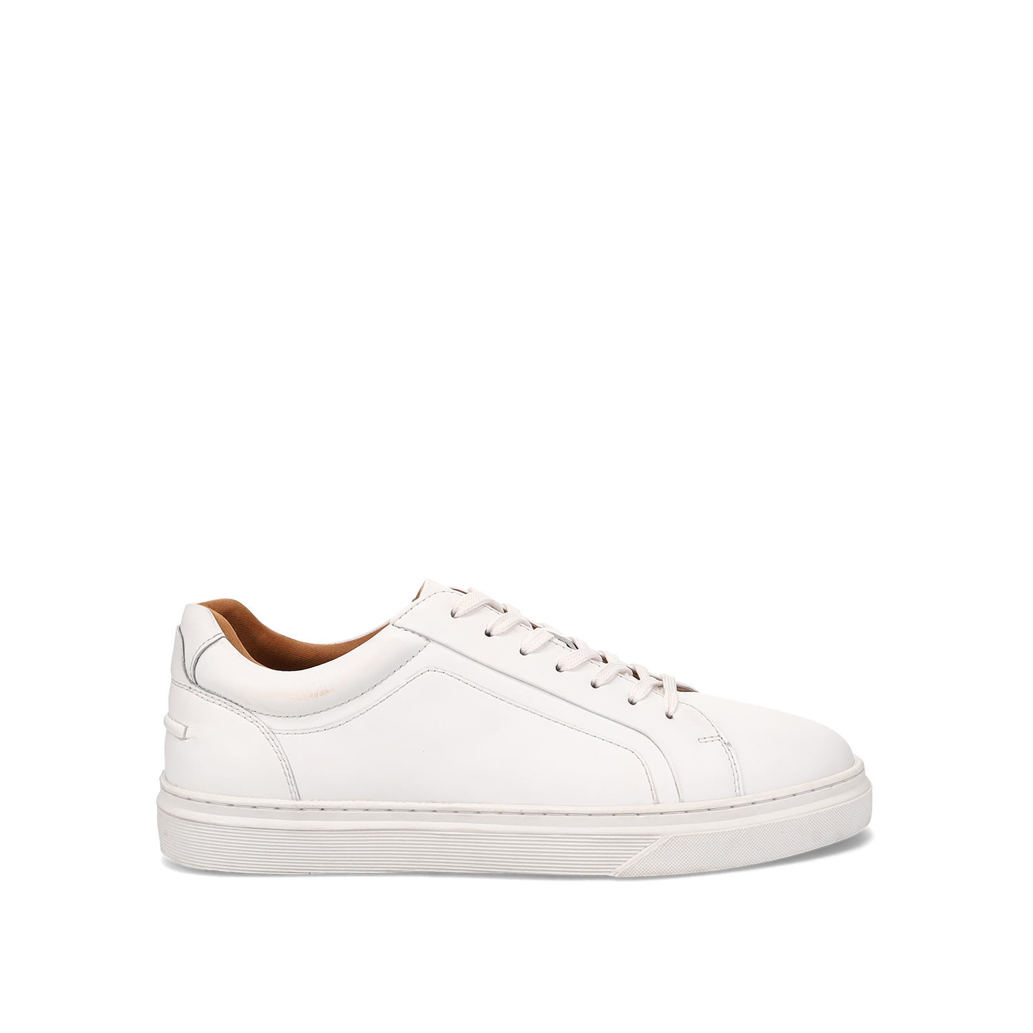 Ανδρικό λευκό δερμάτινο sneaker