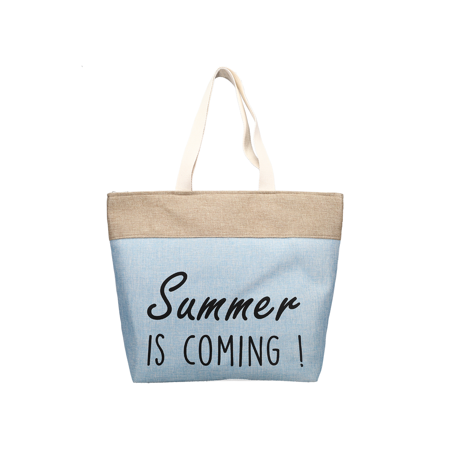 Γαλάζια τσάντα θαλάσσης