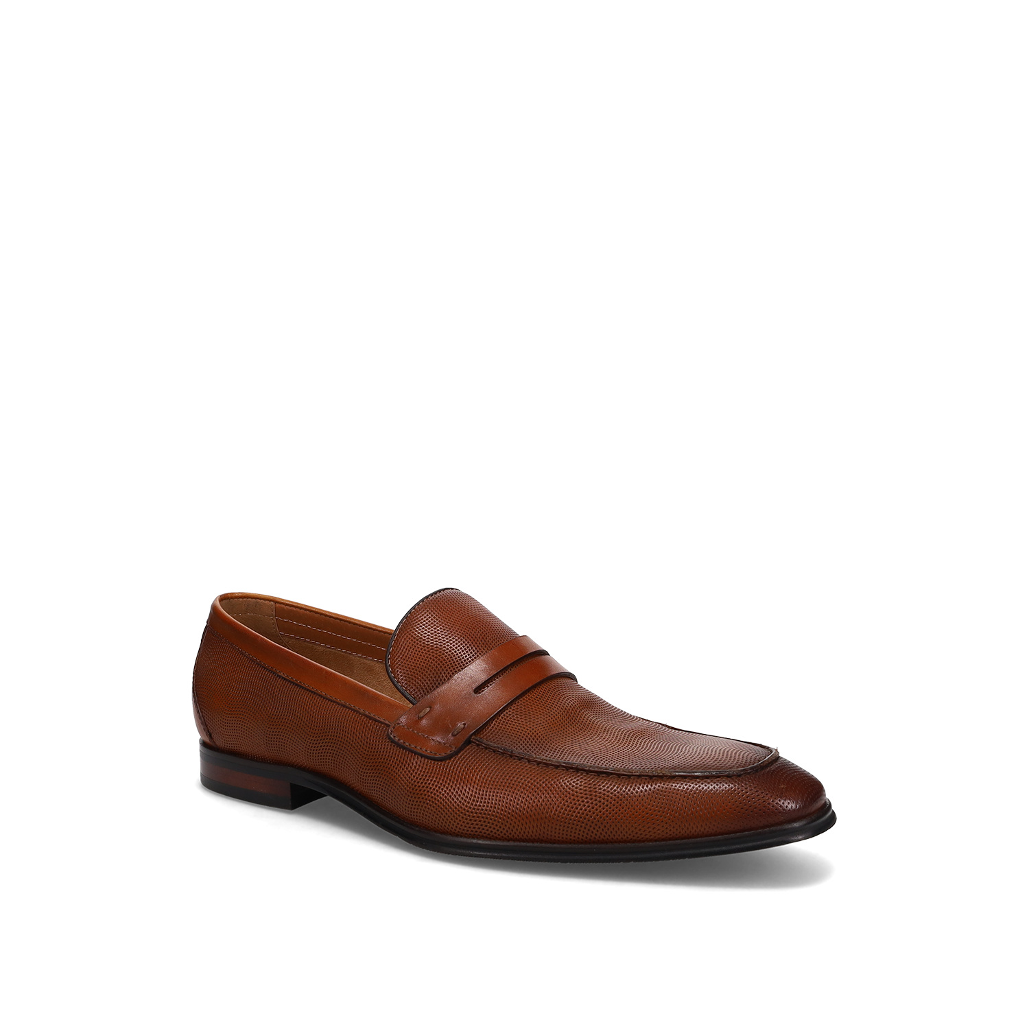 Ταμπά δερμάτινο ανδρικό μοκασίνι φωτογραφία