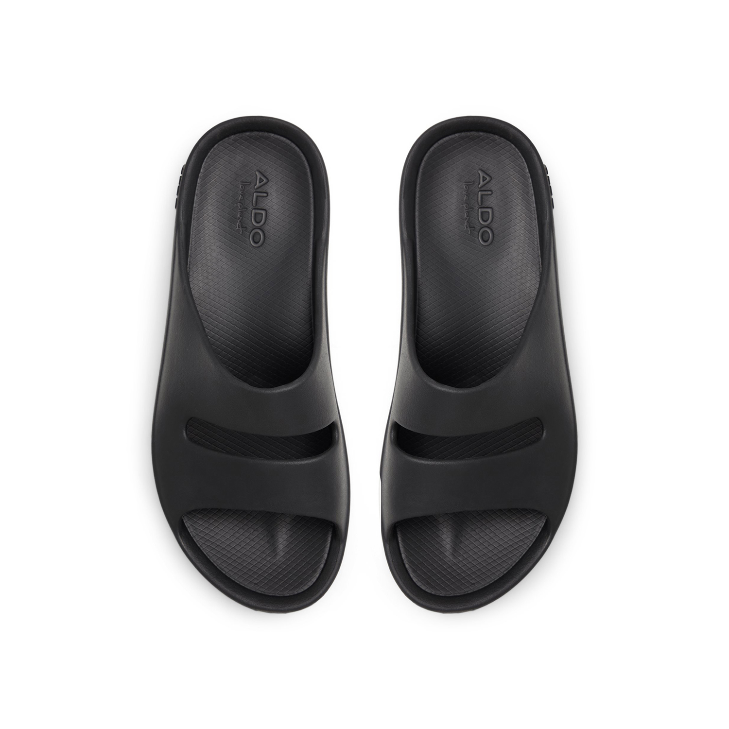 Μαύρο ανδρικό σανδάλι AERUS φωτογραφία