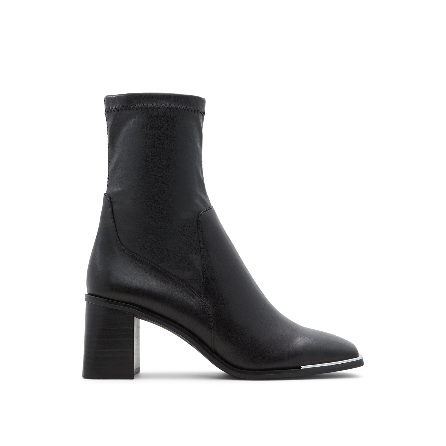 Μαύρο δερμάτινο chunky loafer BIGLANE