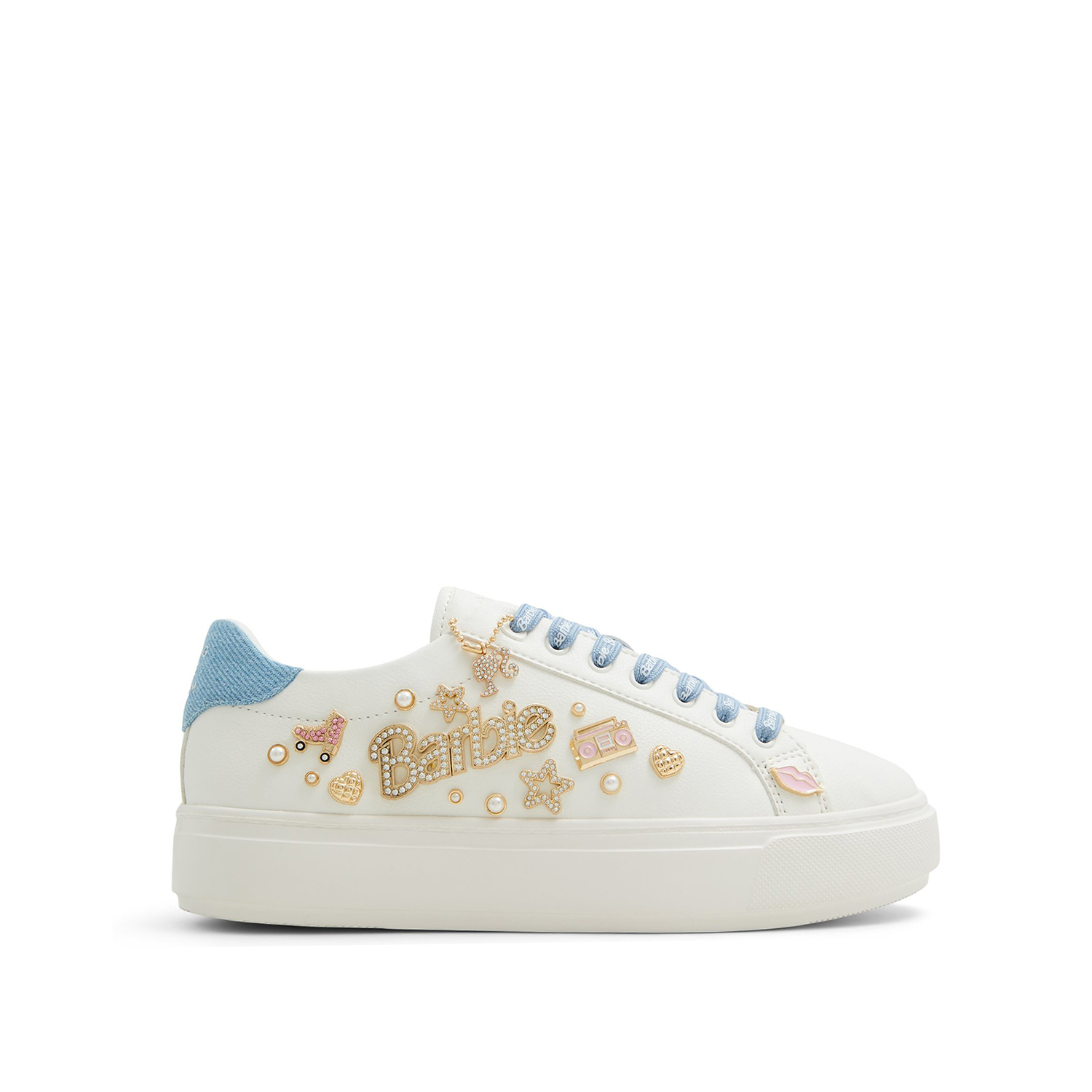 Λευκό sneaker BARBIESTEP