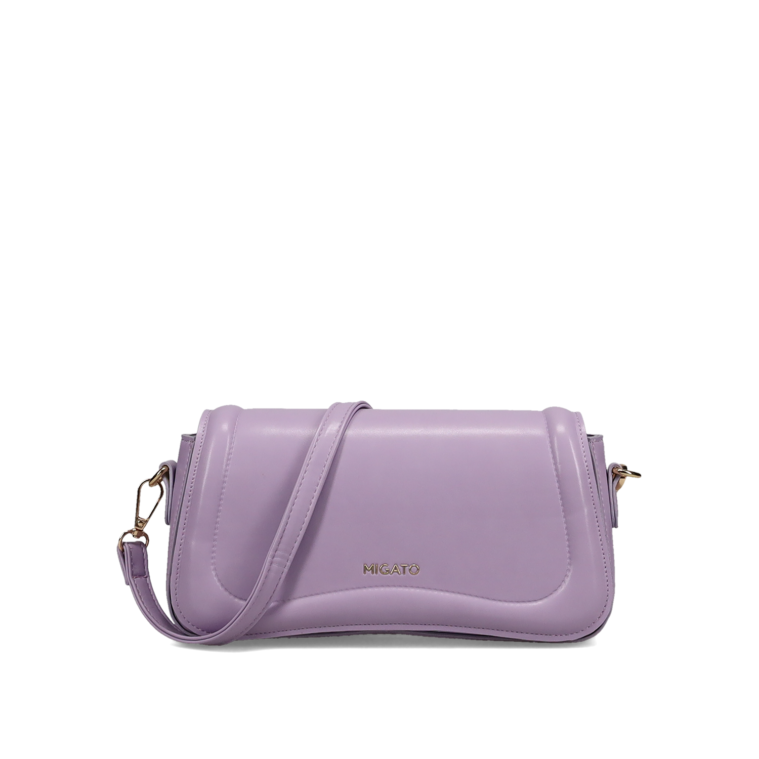 Λιλά τσάντα ώμου