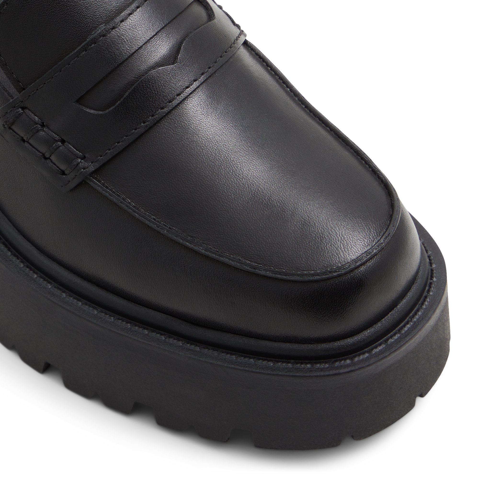 Μαύρο δερμάτινο loafer CADAYCIA φωτογραφία