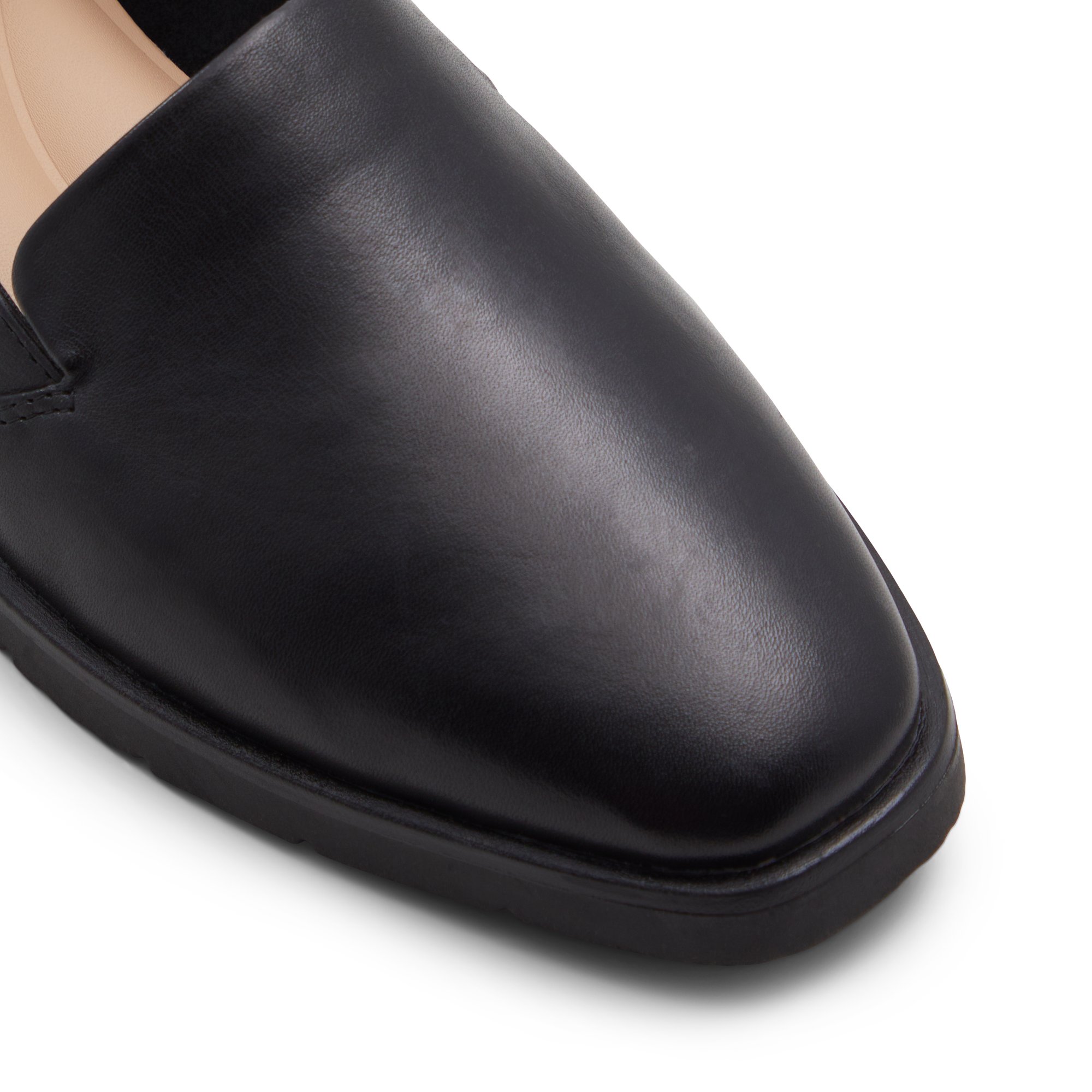 Μαύρο δερμάτινο loafer CHERFLEX φωτογραφία