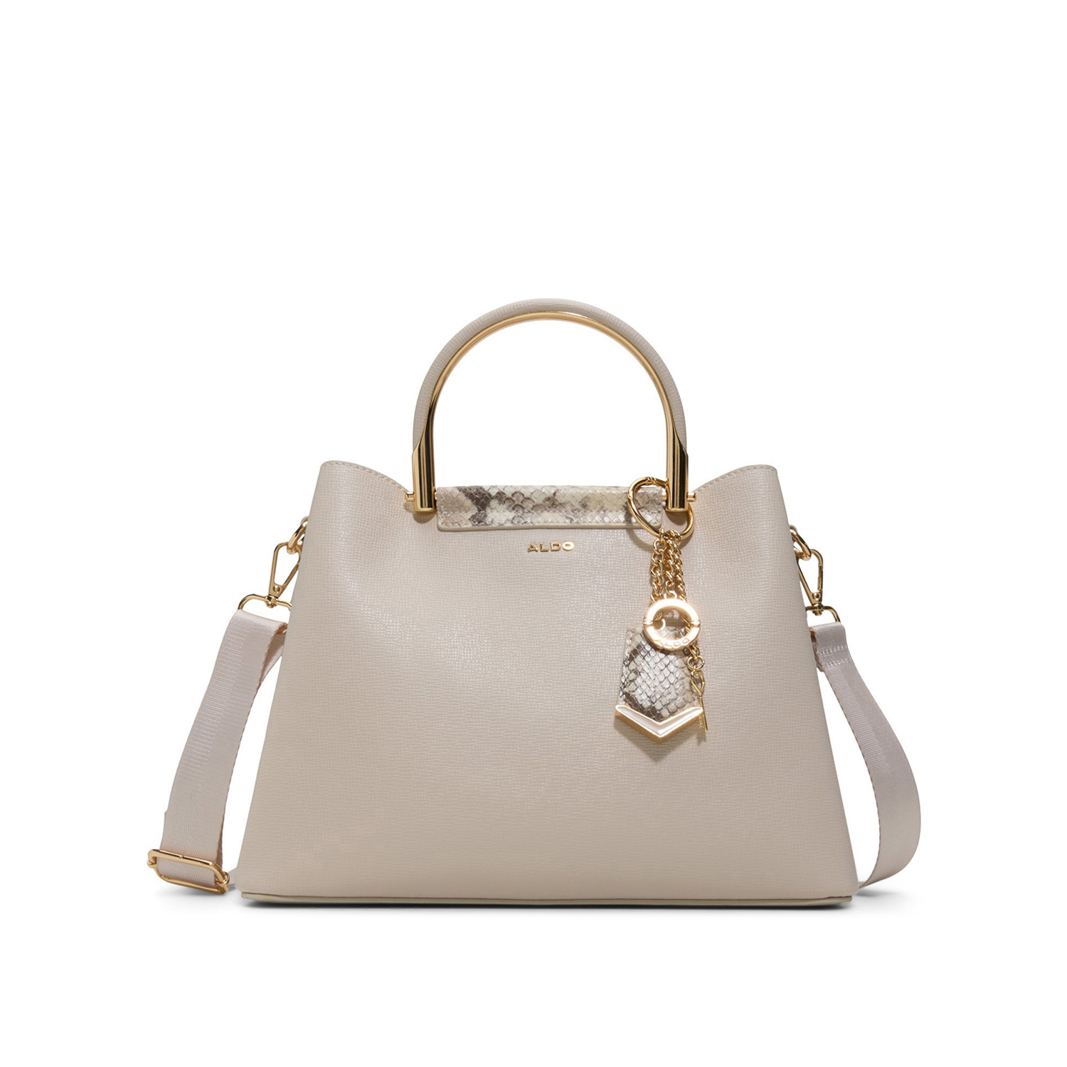 Μπεζ τσάντα χειρός CLOENA