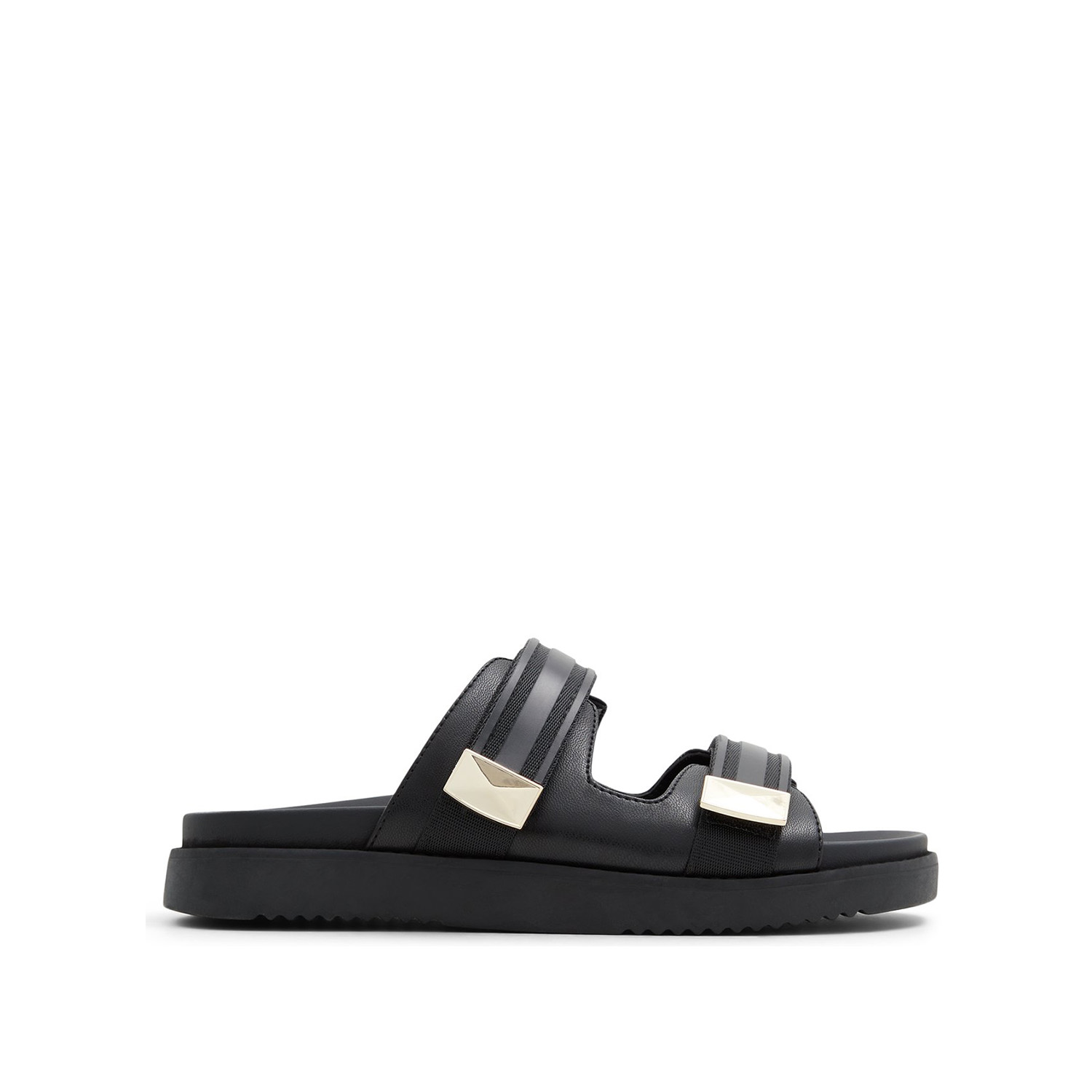 Μαύρο σανδάλι CORALINA