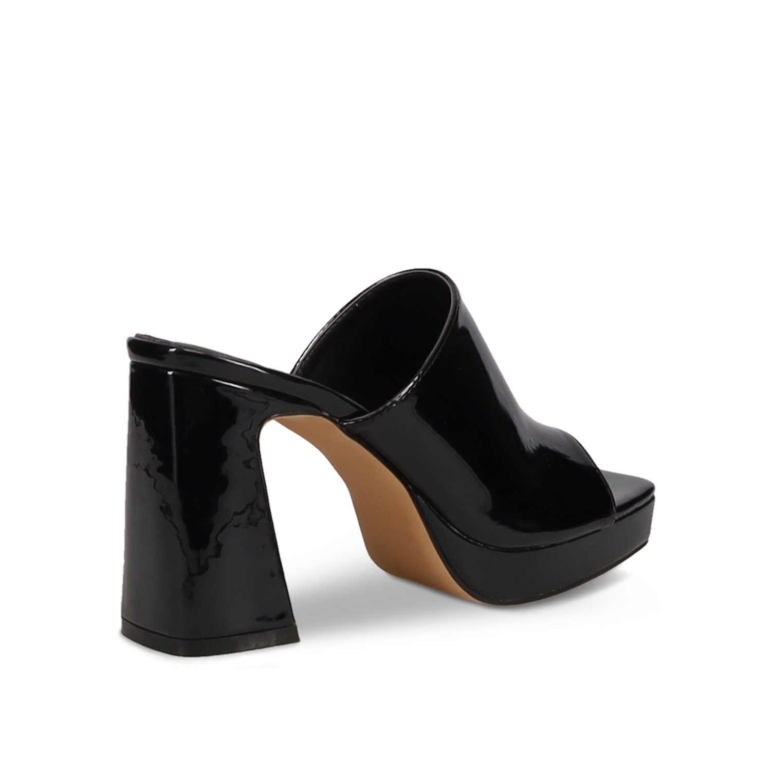 Μαύρο mule πέδιλο φωτογραφία