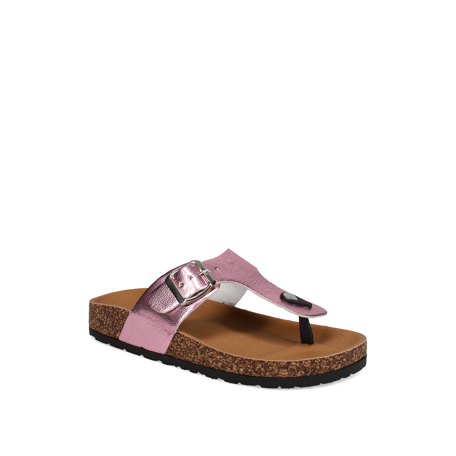 Ροζ σανδάλι footbed φωτογραφία