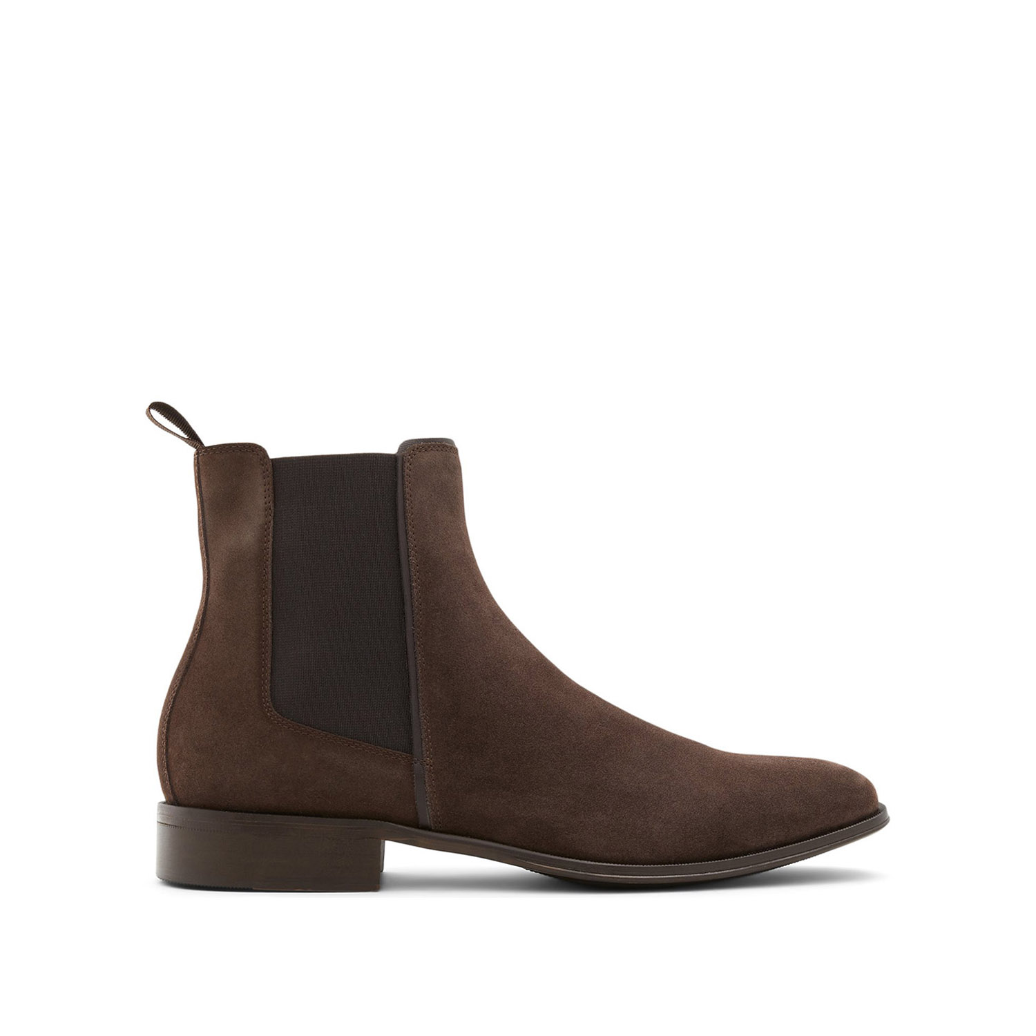 Καφέ ανδρικό δερμάτινο σουέντ μποτάκι CRIWIEN