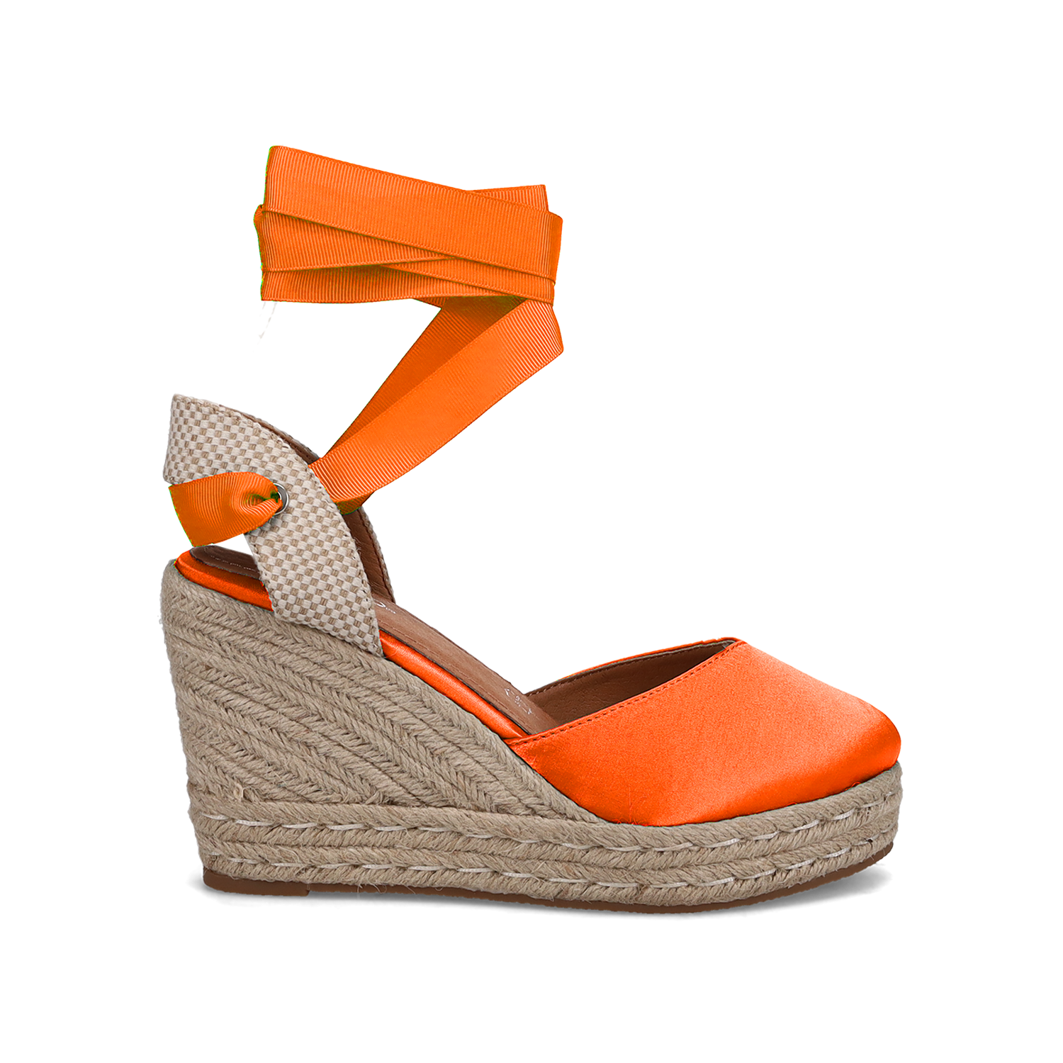 Πορτοκαλί lace up εσπαντρίγια