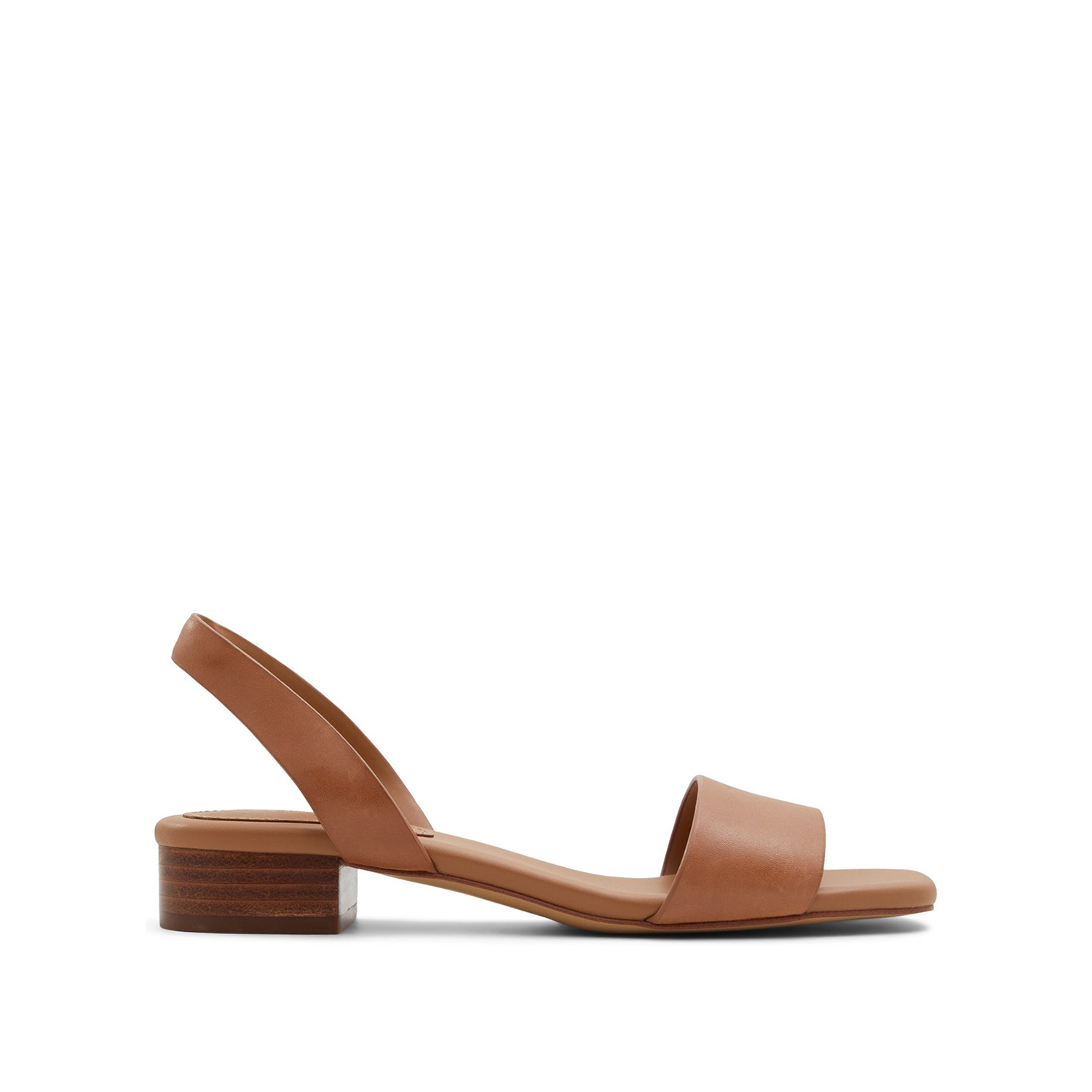 Καφέ δερμάτινο σανδάλι DORENNA