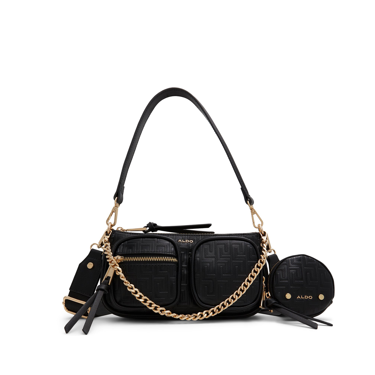 ALDO - ΣΗΜΑΝΤΙΚΟ: Σε περίπτωση διαφοράς τιμής από το κατάστημα ισχύει παντα και μόνο η τιμή του καταστήματος Μαύρη τσάντα ώμου EVERYDAY