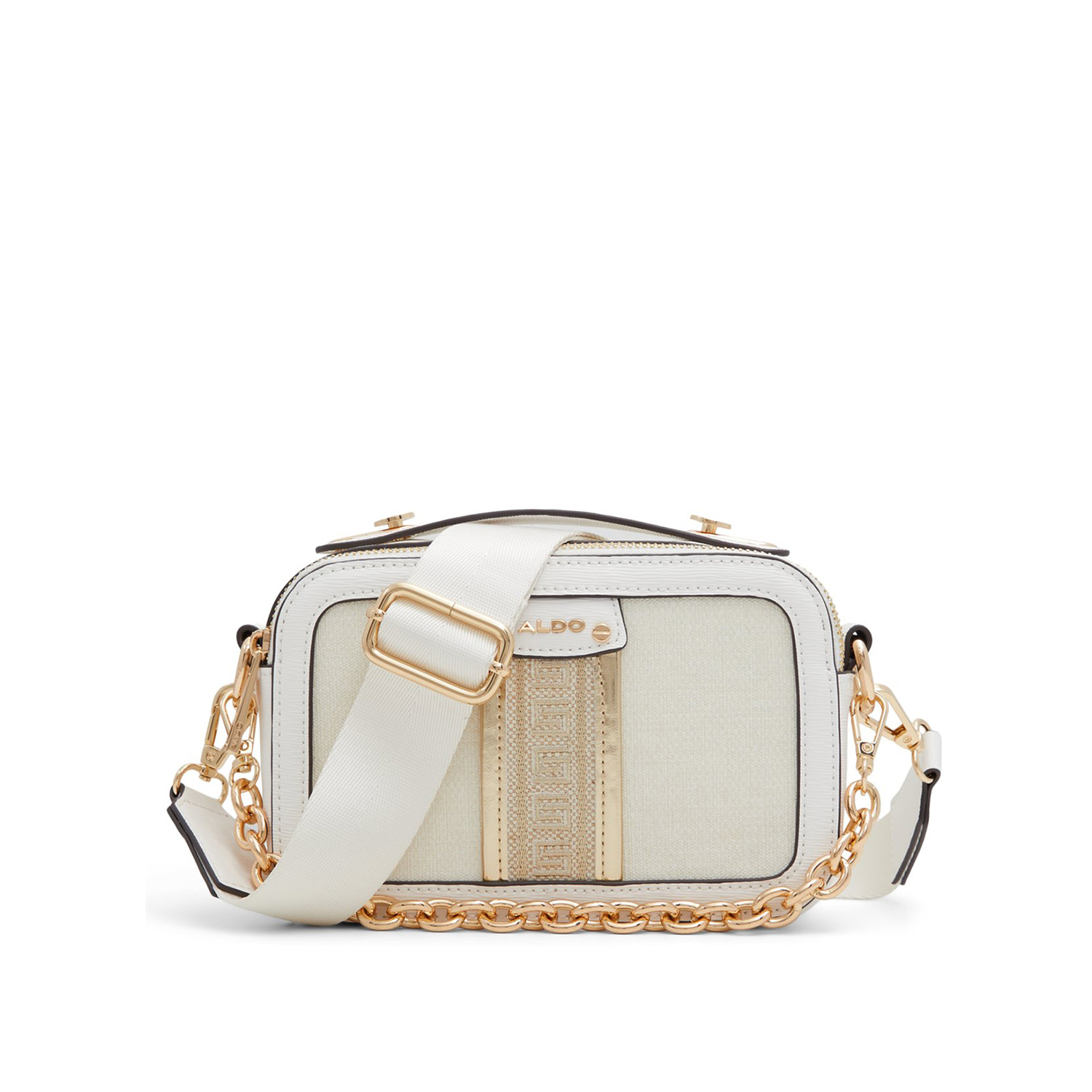 Λευκή τσάντα ώμου FADY