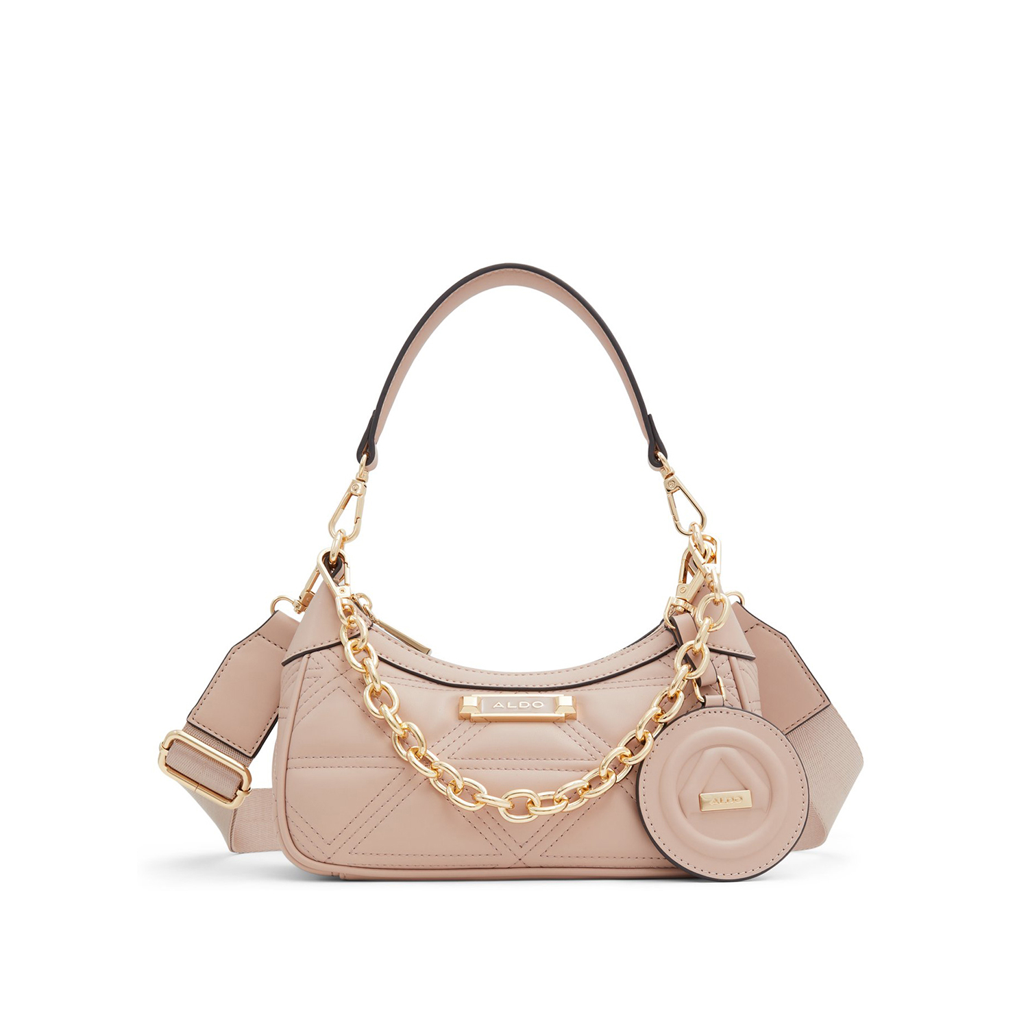 Μπεζ τσάντα ώμου FERVENT