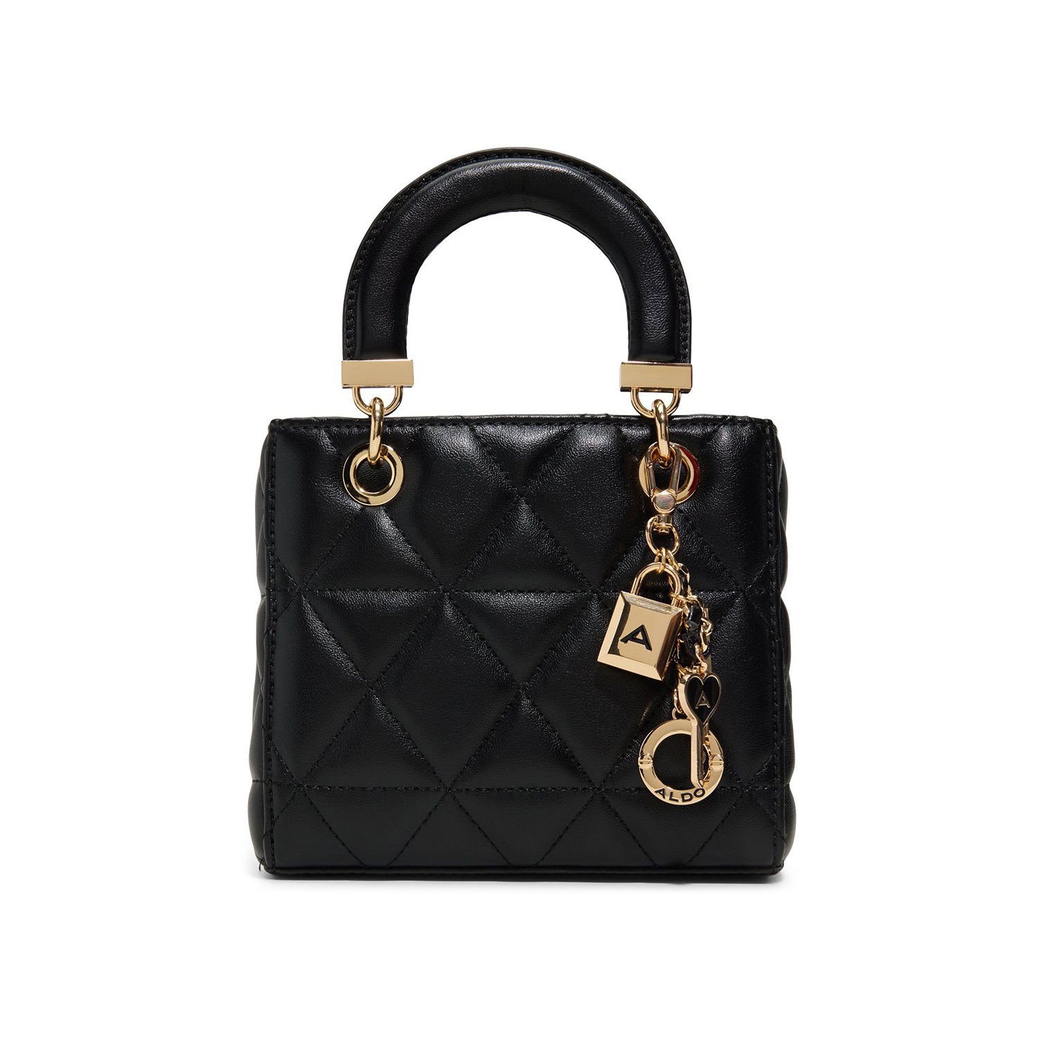 Μαύρη τσάντα χειρός FLORENSE