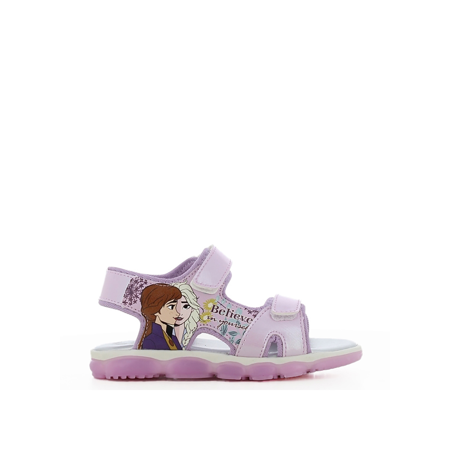 Λιλά παιδικό σανδάλι FROZEN