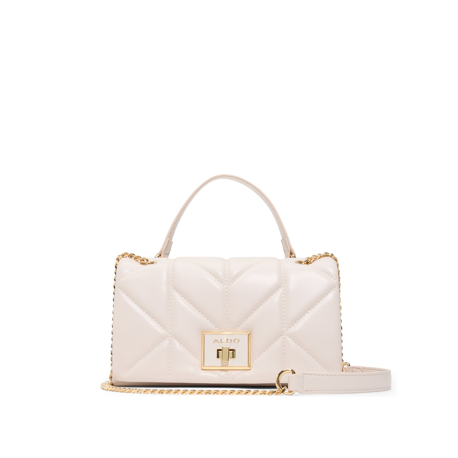 Εκρού τσάντα χειρός GRISHNAK