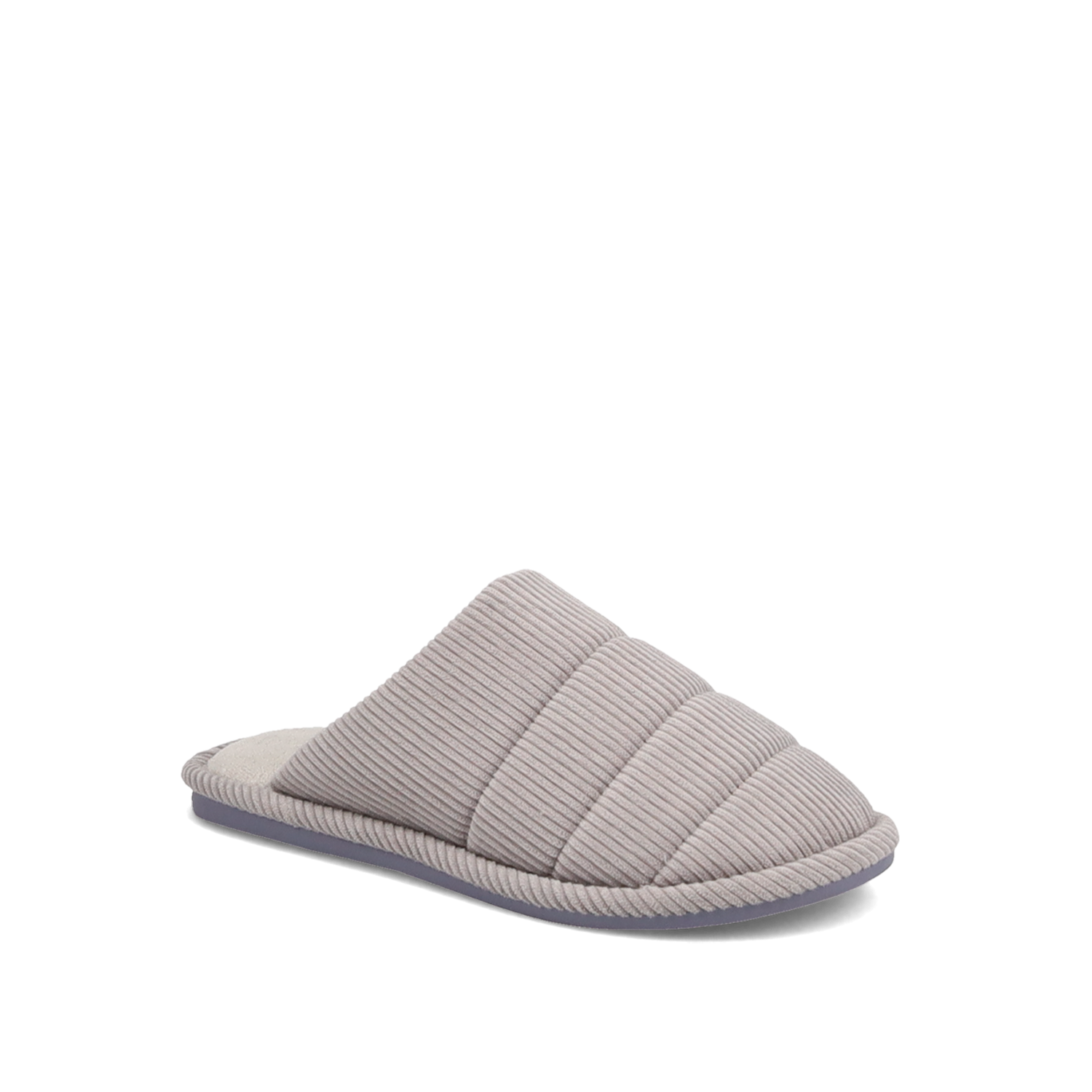 Γκρι κοτλέ ανδρική παντόφλα φωτογραφία