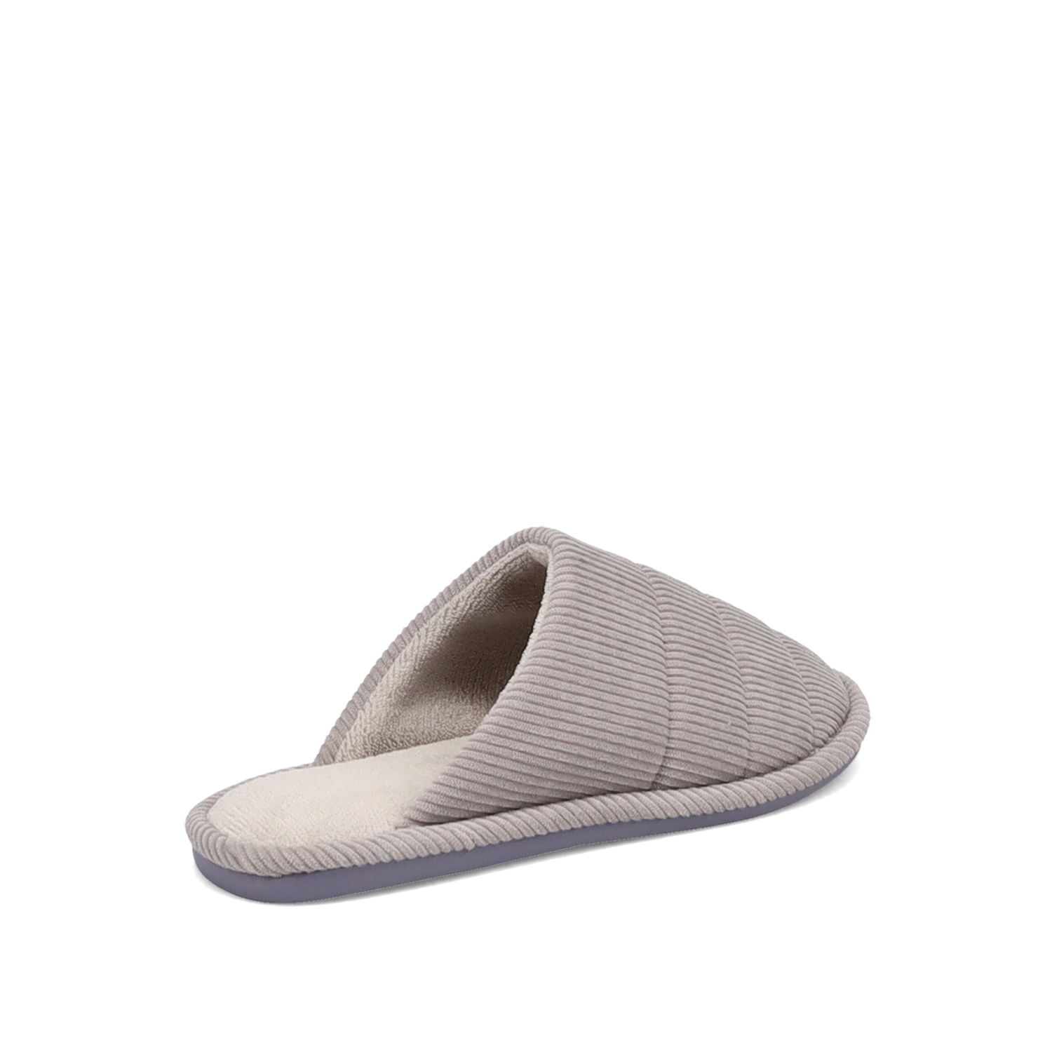 Γκρι κοτλέ ανδρική παντόφλα φωτογραφία