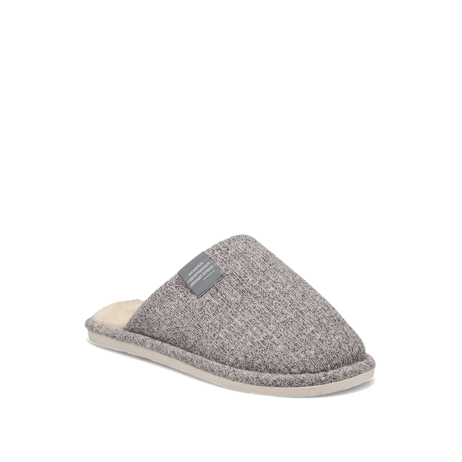 Γκρι ανδρική παντόφλα φωτογραφία