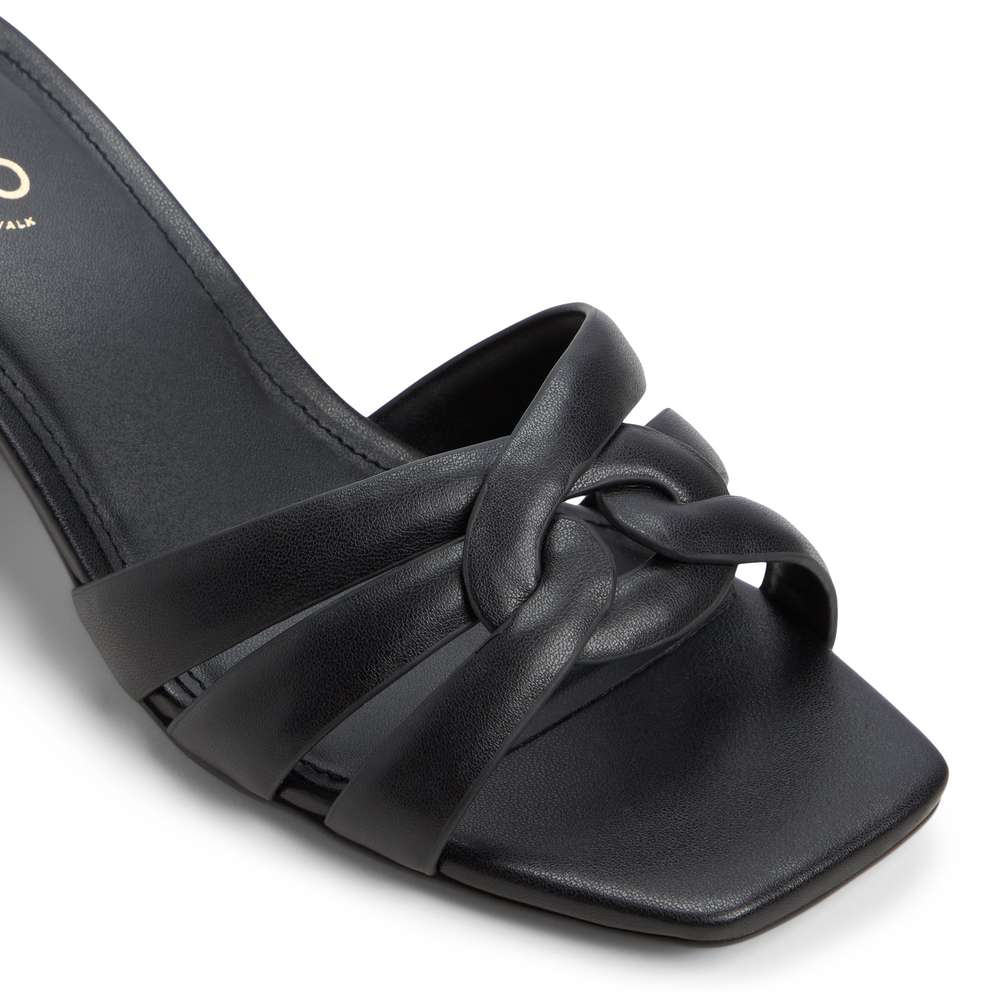 Μαύρο mule HANNE