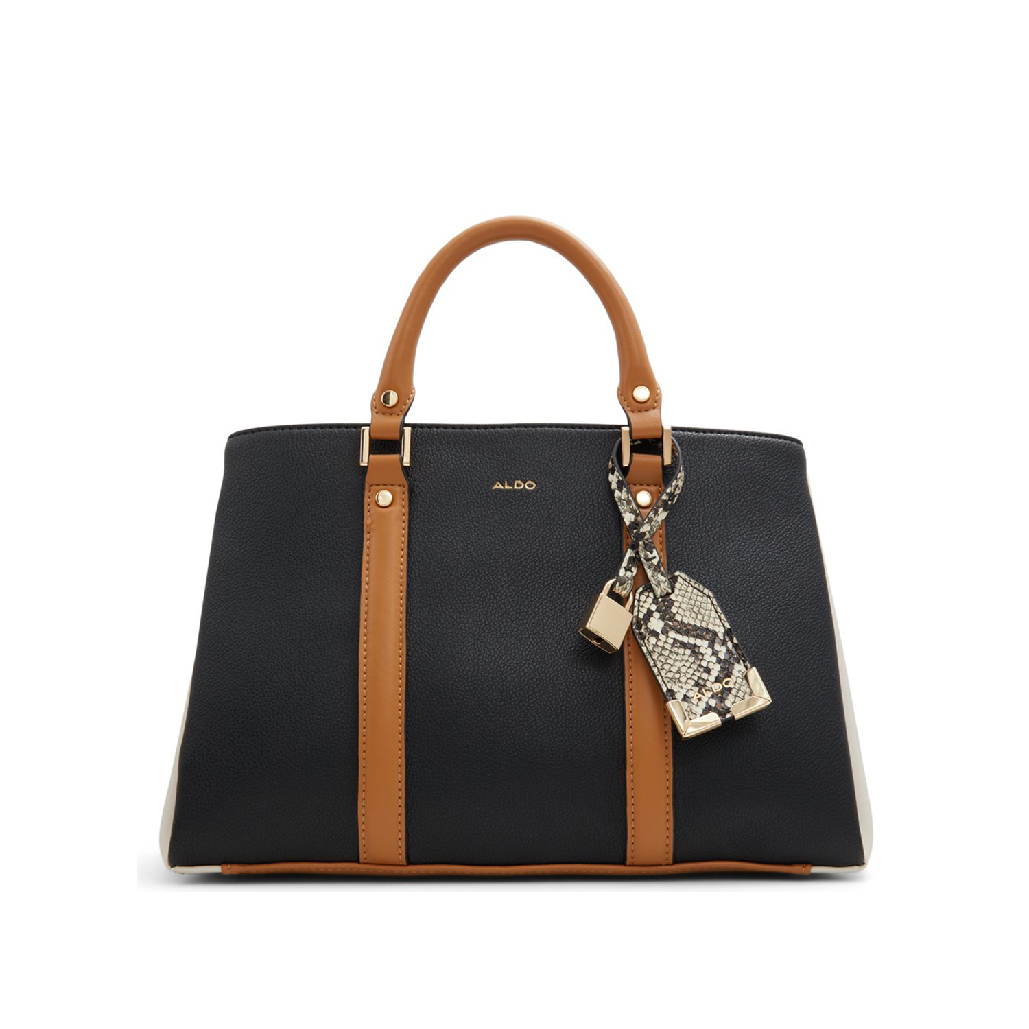 Μαύρη τσάντα χειρός HARMONIE