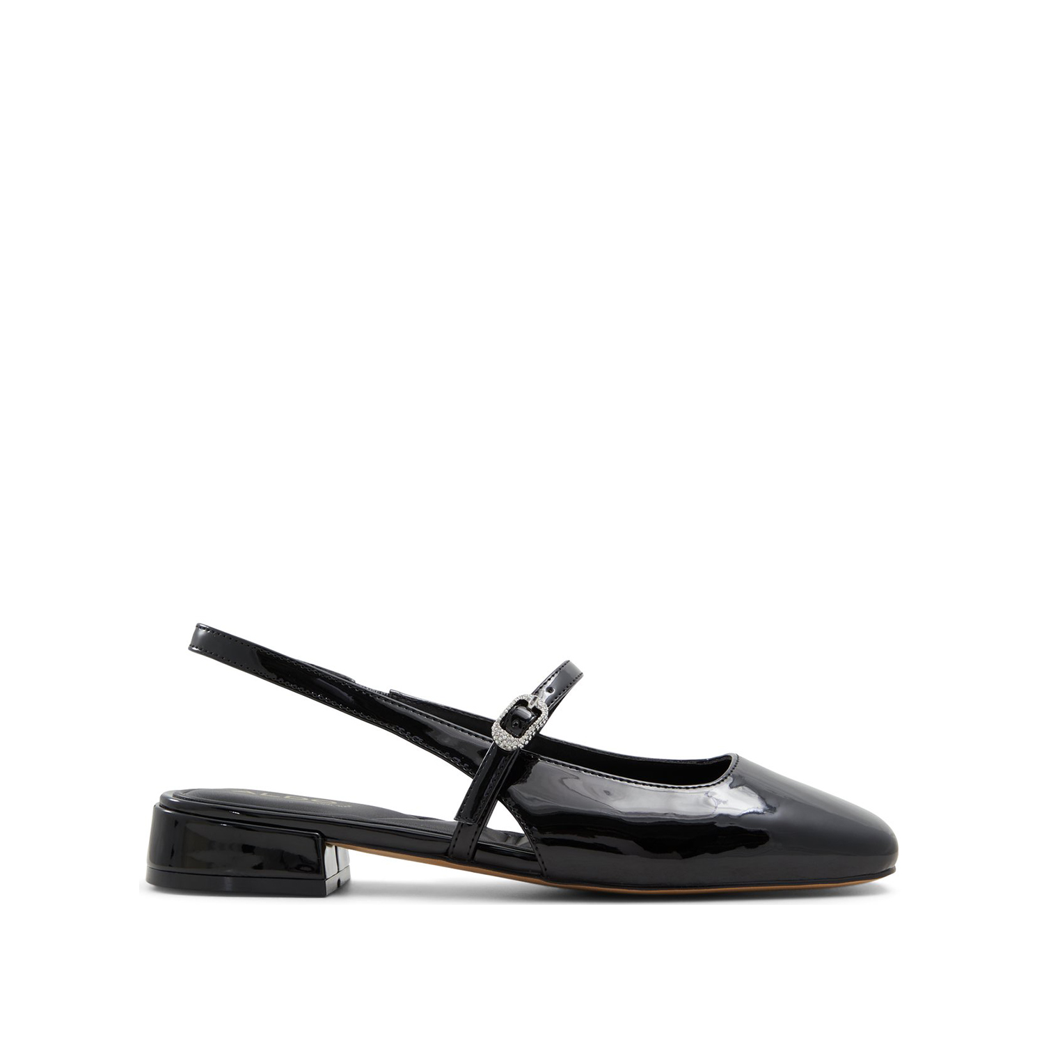 Μαύρη μπαλαρίνα λουστρίνι HUGUETTE