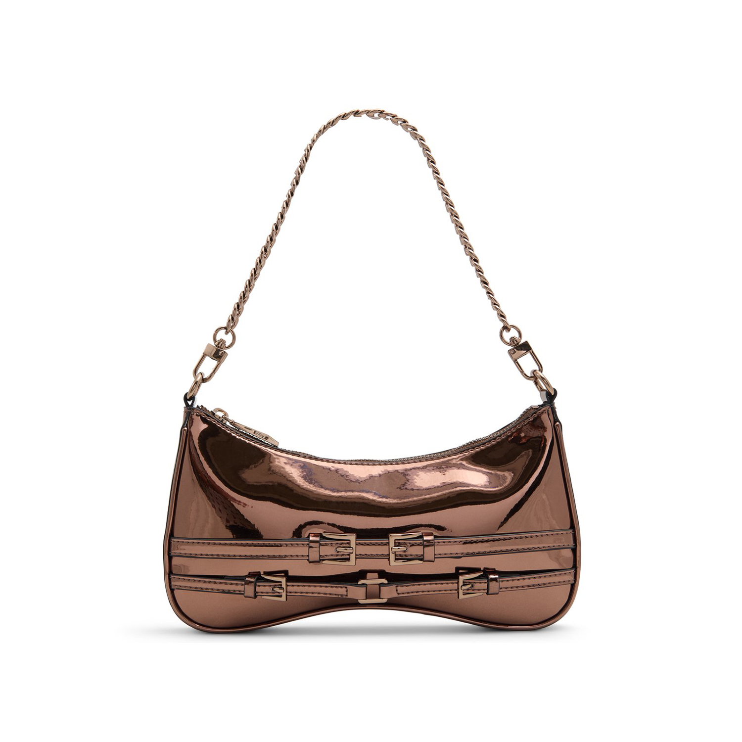 Μπρονζέ τσάντα ώμου JAYME