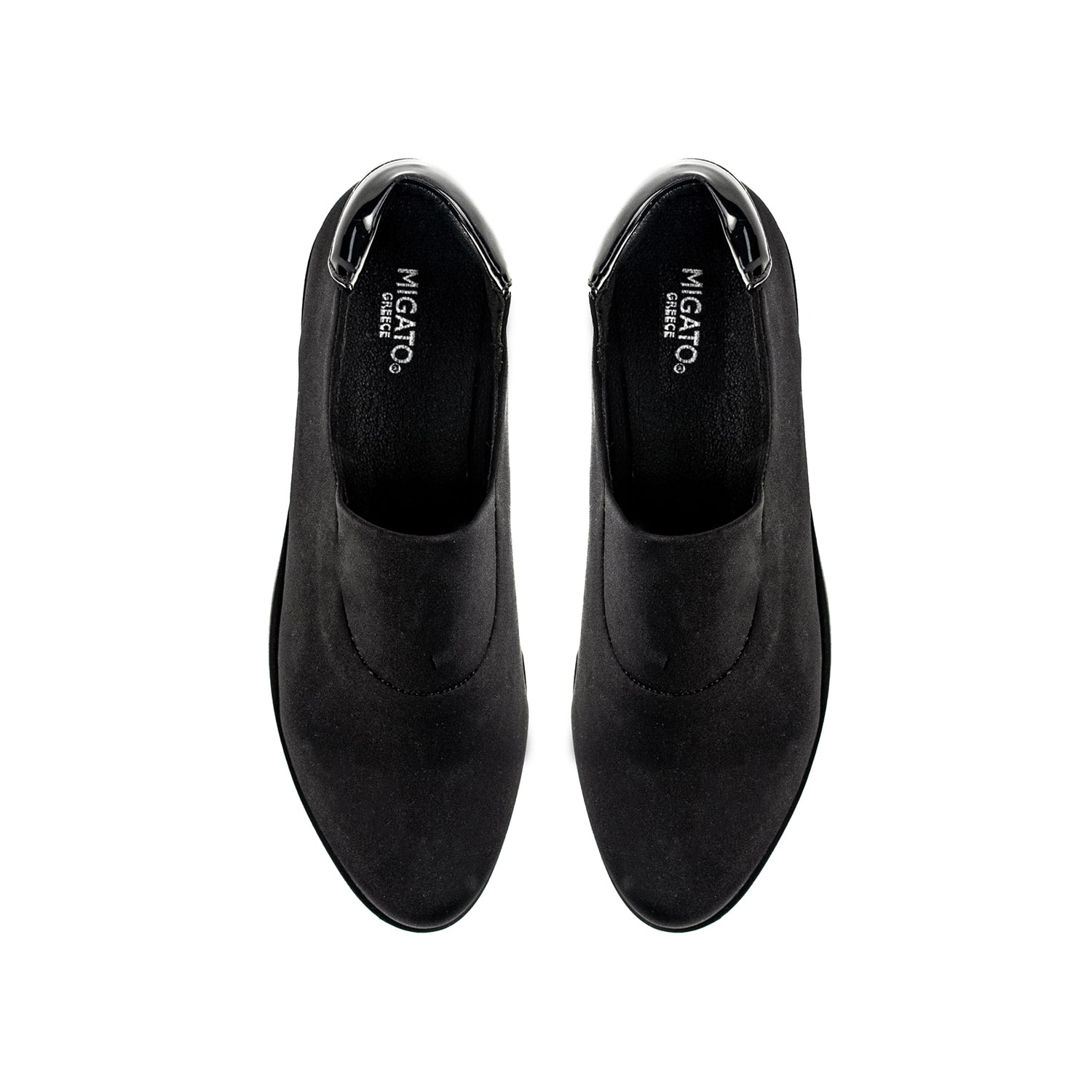  Μαύρο λίκρα loafer - 2