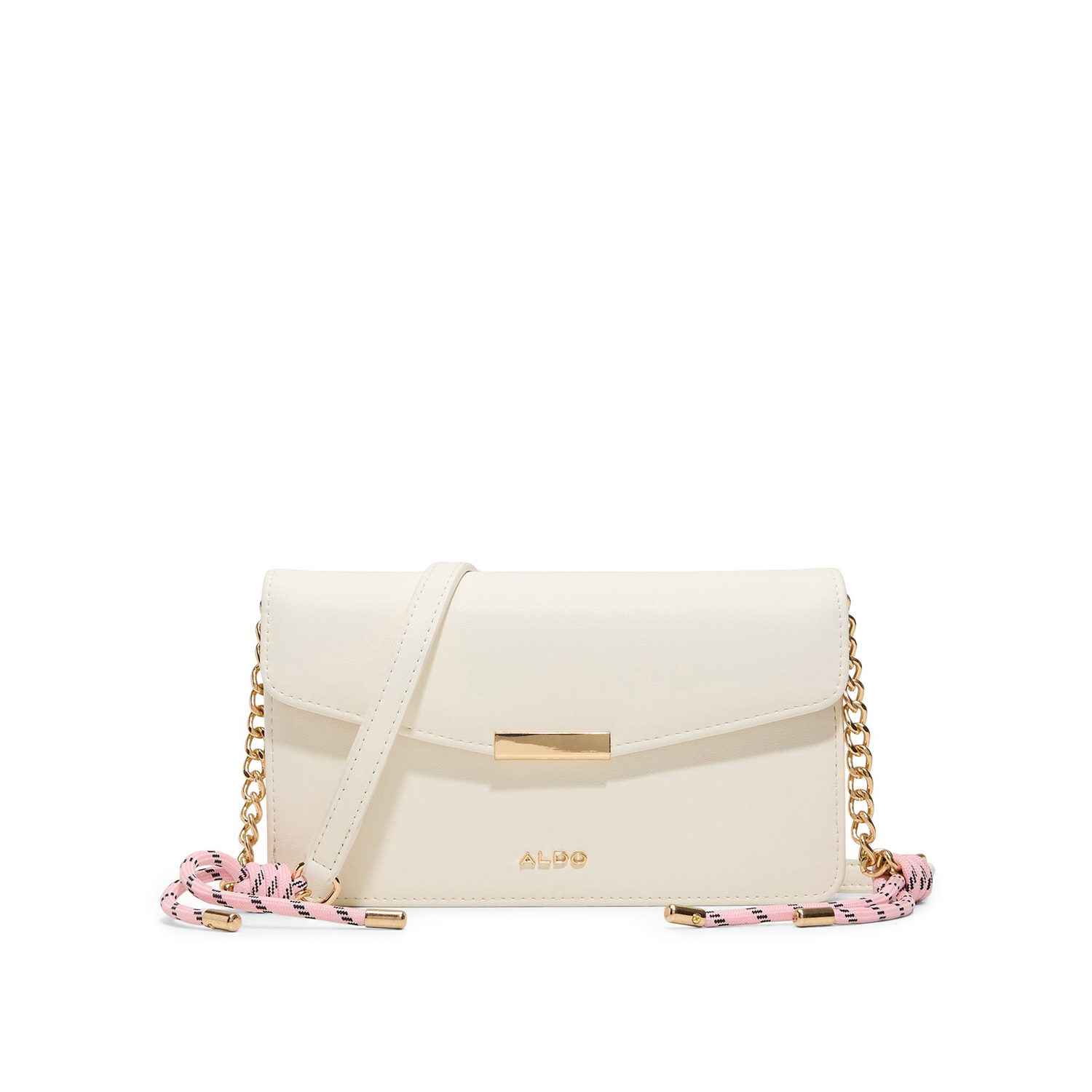 Λευκή τσάντα χιαστί MANTAN